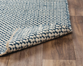Rizzy Windsor WIN102 Blue Area Rug Backing