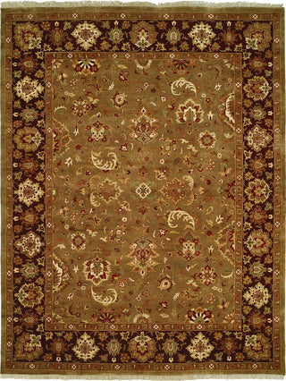 Kalaty Royale RL-918 Camel/Eggplant Area Rug