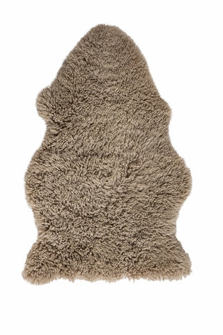 Auskin Long Wool Curly Sheepskin Premium Bamboo Area Rug main image