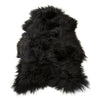 Auskin Arctic Icelandic Sheepskin Natural Black Area Rug main image