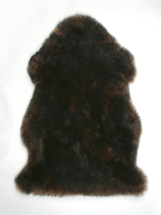 Auskin Long Wool Sheepskin Premium Cinnamon Area Rug main image