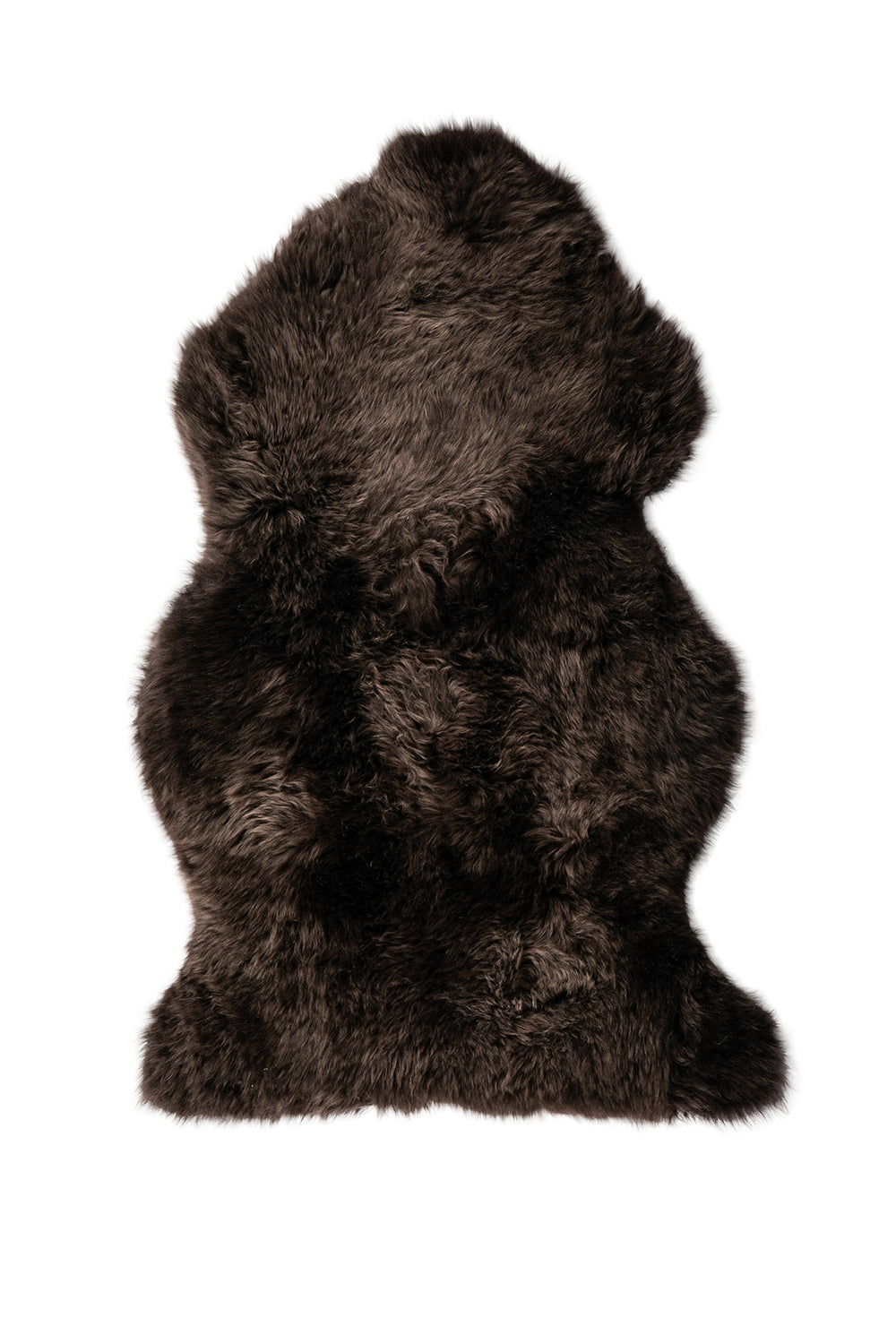 Auskin Long Wool Sheepskin Premium Cafecito Area Rug