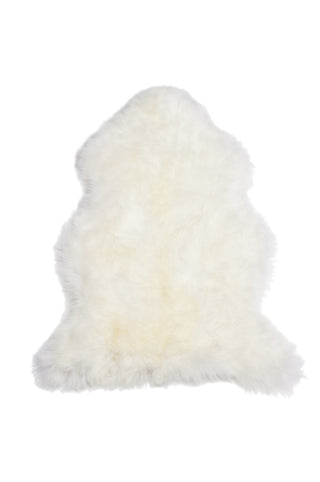 Auskin Long Wool Sheepskin Premium Bark Area Rug Main Image
