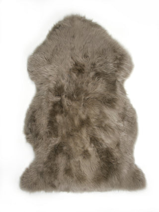 Auskin Long Wool Sheepskin Premium Bark Area Rug Main Image
