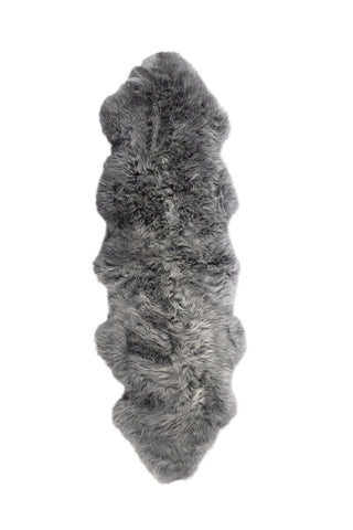 Auskin Long Wool Sheepskin Premium Quarry Area Rug Main Image