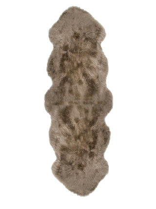 Auskin Long Wool Sheepskin Premium Cinnamon Area Rug Main Image