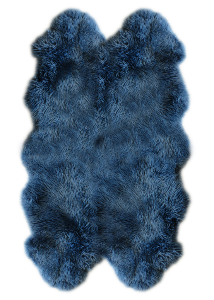 Auskin Long Wool Sheepskin Premium Delft Area Rug main image