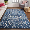 Feizy Remmy 3516F Blue/Beige Area Rug Lifestyle Image Feature