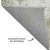 Dalyn Ravenna RN1 Aloe Machine Washable Area Rug Backing Image
