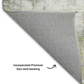Dalyn Ravenna RN1 Aloe Machine Washable Area Rug Backing Image