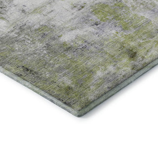 Dalyn Ravenna RN1 Aloe Machine Washable Area Rug Corner Image