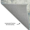 Dalyn Ravenna RN1 Blue Machine Washable Area Rug Backing Image