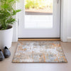 Dalyn Ravenna RN1 Copper Machine Washable Area Rug Scatter Lifestyle Image Feature