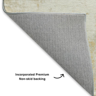 Dalyn Ravenna RN1 Linen Machine Washable Area Rug Backing Image