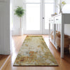 Dalyn Ravenna RN1 Olive Machine Washable Area Rug Runner Lifestyle Image Feature