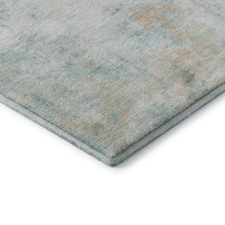 Dalyn Ravenna RN1 Seafoam Machine Washable Area Rug Corner Image