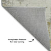 Dalyn Ravenna RN1 Taupe Machine Washable Area Rug Backing Image