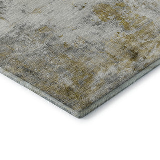 Dalyn Ravenna RN1 Taupe Machine Washable Area Rug Corner Image