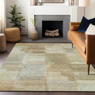 Dalyn Ravenna RN10 Beige Machine Washable Area Rug Lifestyle Image Feature