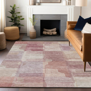 Dalyn Ravenna RN10 Blush Machine Washable Area Rug Lifestyle Image Feature