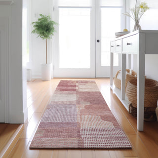 Dalyn Ravenna RN10 Blush Machine Washable Area Rug Runner Lifestyle Image Feature
