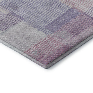 Dalyn Ravenna RN10 Lavender Machine Washable Area Rug Corner Image