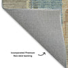 Dalyn Ravenna RN10 Putty Machine Washable Area Rug Backing Image