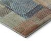 Dalyn Ravenna RN10 Putty Machine Washable Area Rug Corner Image