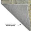 Dalyn Ravenna RN10 Taupe Machine Washable Area Rug Backing Image