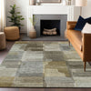 Dalyn Ravenna RN10 Taupe Machine Washable Area Rug Lifestyle Image Feature