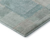 Dalyn Ravenna RN10 Teal Machine Washable Area Rug Corner Image