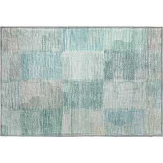 Dalyn Ravenna RN10 Teal Machine Washable Area Rug Scatter Main Image
