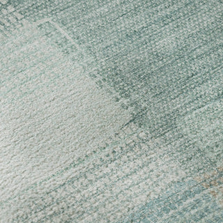 Dalyn Ravenna RN10 Teal Machine Washable Area Rug Swatch Image