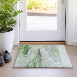 Dalyn Ravenna RN11 Aloe Machine Washable Area Rug Scatter Lifestyle Image Feature
