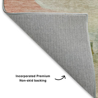 Dalyn Ravenna RN11 Linen Machine Washable Area Rug Backing Image