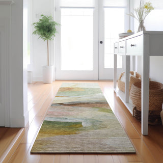 Dalyn Ravenna RN11 Linen Machine Washable Area Rug Runner Lifestyle Image Feature