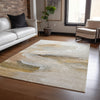 Dalyn Ravenna RN11 Taupe Machine Washable Area Rug Lifestyle Image Feature