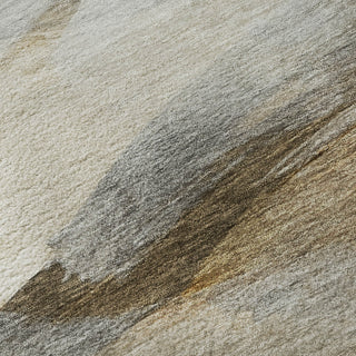 Dalyn Ravenna RN11 Taupe Machine Washable Area Rug Swatch Image