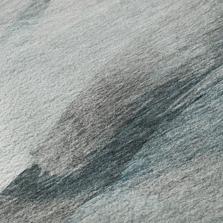 Dalyn Ravenna RN11 Teal Machine Washable Area Rug Swatch Image