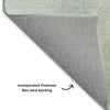 Dalyn Ravenna RN12 Aqua Machine Washable Area Rug Backing Image