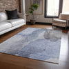 Dalyn Ravenna RN12 Blue Machine Washable Area Rug Lifestyle Image Feature