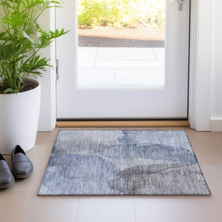 Dalyn Ravenna RN12 Blue Machine Washable Area Rug Scatter Lifestyle Image Feature