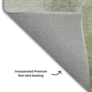 Dalyn Ravenna RN12 Fern Machine Washable Area Rug Backing Image
