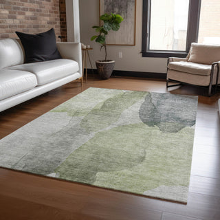 Dalyn Ravenna RN12 Fern Machine Washable Area Rug Lifestyle Image Feature