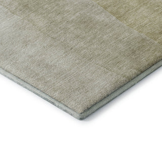 Dalyn Ravenna RN12 Putty Machine Washable Area Rug Corner Image