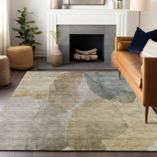 Dalyn Ravenna RN12 Wheat Machine Washable Area Rug Lifestyle Image Feature
