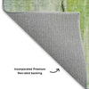 Dalyn Ravenna RN2 Aloe Machine Washable Area Rug Backing Image