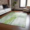 Dalyn Ravenna RN2 Aloe Machine Washable Area Rug Lifestyle Image Feature