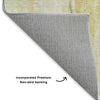 Dalyn Ravenna RN2 Linen Machine Washable Area Rug Backing Image