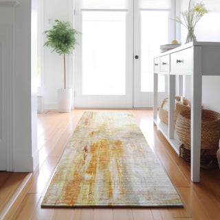 Dalyn Ravenna RN2 Paprika Machine Washable Area Rug Runner Lifestyle Image Feature